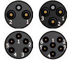 Герморазъемы 2,3,4,5,6,8 контактные и G2 - 2,3,4 контактные
